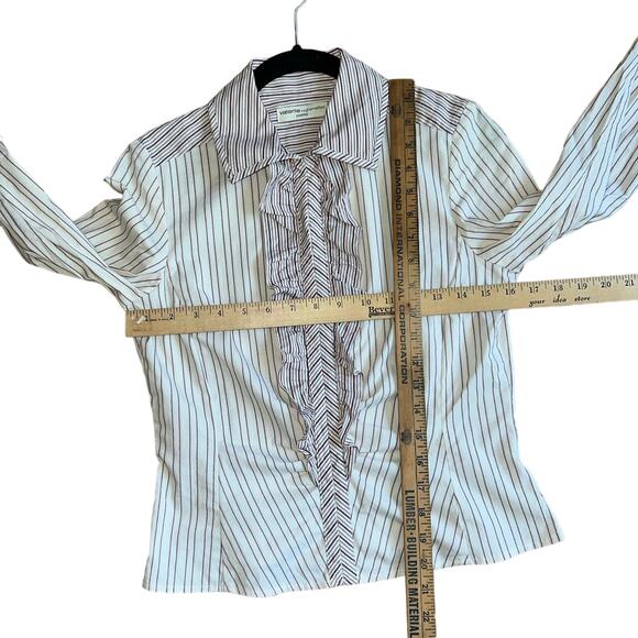 Valerie separates size small petite vintage hook closure top long sleeve - Picture 10 of 10